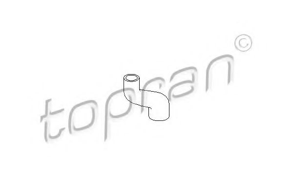 Патрубок системи охолодження Opel Astra/Corsa 91-