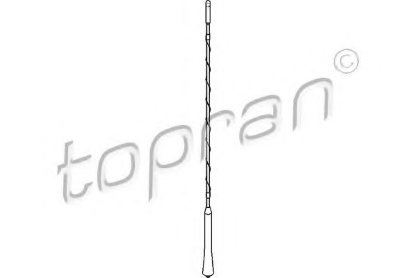 TOPRAN - 206 030 - Антена автомобільна Opel,Skoda,Seat,VW,Audi