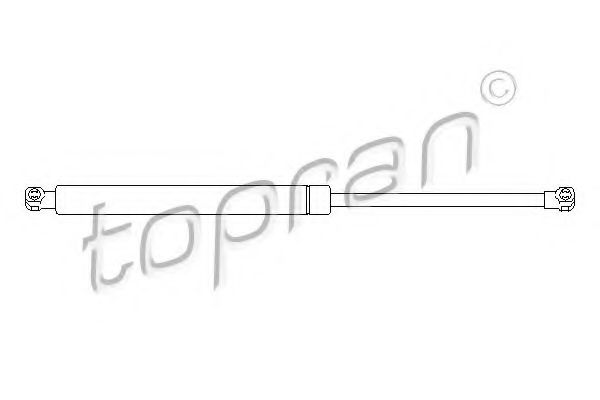 TOPRAN - 700 712 - Амортизатор багажника RENAULT MEGANE (HB) 03-08