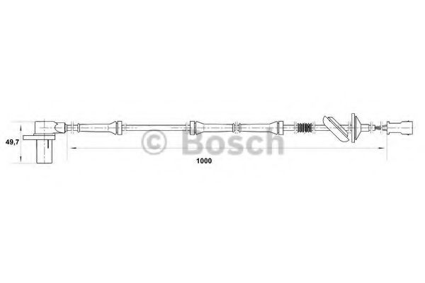 BOSCH - 0 265 006 573 - Датчик числа оборотов (пр-во Bosch)