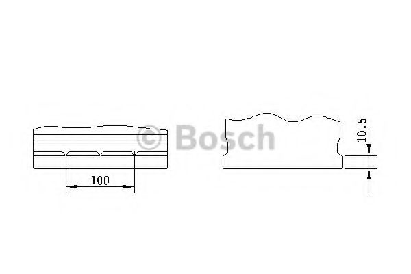 BOSCH - 0 092 S40 260 - АКБ Bosch Asia Silver S4 026  70Ah/630A (-/+) 261x175x220