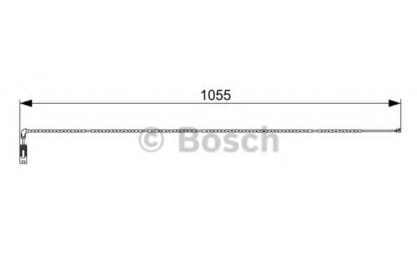 BOSCH - 1 987 473 001 - Датчик зношення гальмівних колодок BMW X3(E83)