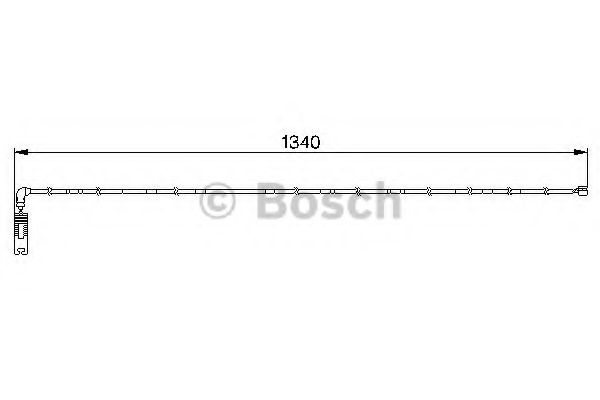 BOSCH - 1 987 474 944 - Датчик гальмівних колодок  Bmw 3 E46 задн.