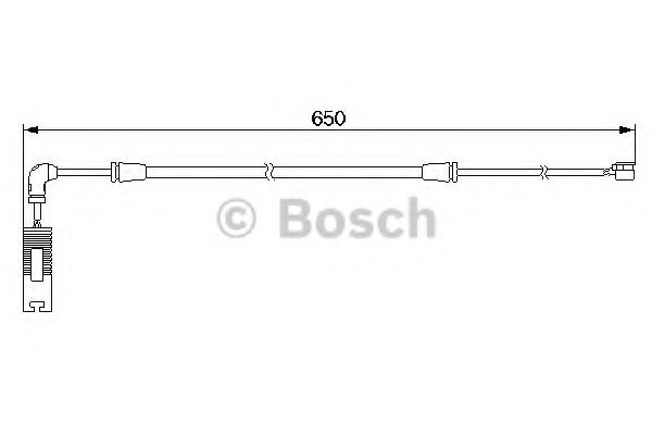 BOSCH - 1 987 474 960 - Датчик гальмівних колодок  передн. BMW E46  98-05