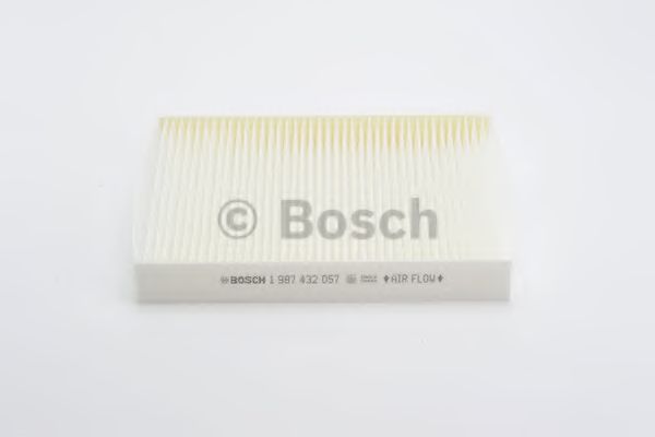 BOSCH - 1 987 432 057 - Фильтр салона AUDI, SKODA, VW (пр-во Bosch)