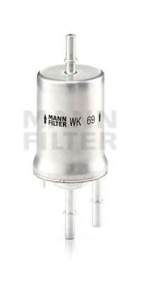 MANN-FILTER - WK 69 - Фільтр паливний VW/Skoda 1.6/2.0 FSI/TFSI 04-