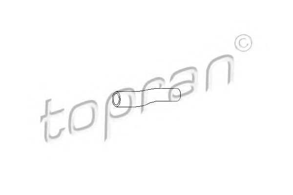 TOPRAN - 101 454 - Патрубок с-ми охолодження VW Golf/Passat 1.6-1.8 84-91