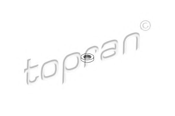 TOPRAN - 107 362 - Опорна шайба задн. аморт. Audi 80/A4/VW Golf II/III/Jetta II 