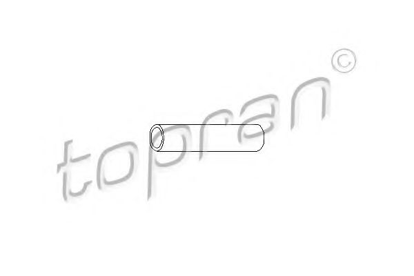 TOPRAN - 201 323 - Патрубок вентиляції картера Opel Omega A/Astra A 1.8-2.0 86-94