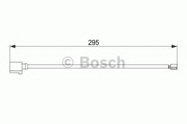 BOSCH - 1 987 474 565 - Датчик пер.гальмівних колодок Porsche Cayenne 3.0-4.8 10-