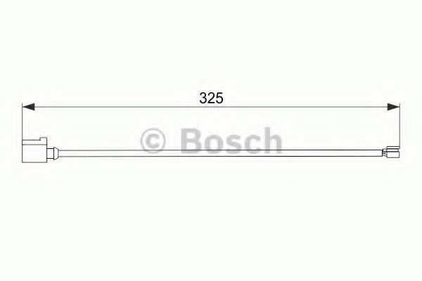 BOSCH - 1 987 474 567 - Датчик гальмівних колодок перед/зад VW Touareg 3.0-4.2, 10-