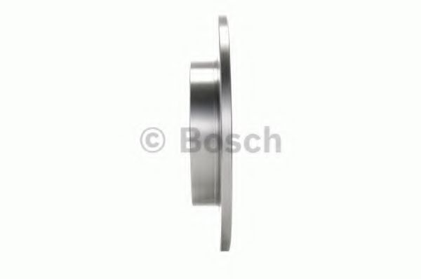 BOSCH - 0 986 479 236 - Гальмівний диск задн. MITSUBISHI COLT CZC VI, COLT VI; SMART FORFOUR 1.1-1.5D 01.04-12.12