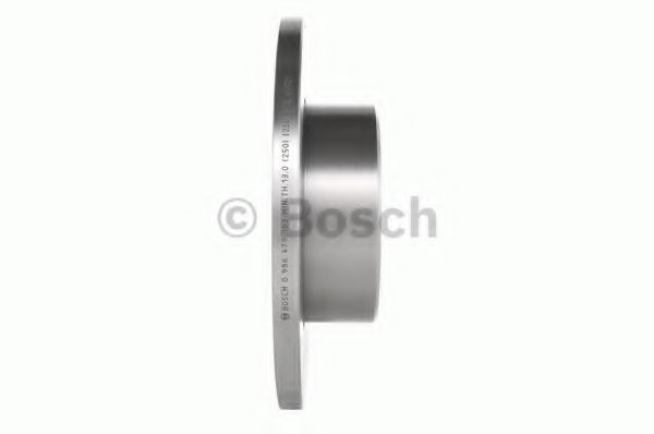 BOSCH - 0 986 479 163 - диск гальмiвний заднiй