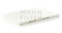 MANN-FILTER - CU 3562 - Фiльтр салону Audi A6 1.8 20V-2.8E, 1.9TDI, 2.5TDI 94.06- +AC