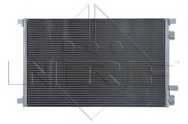 NRF - 35449 - Радіатор кондиціонера Renault Megane 1.5dCi 05-