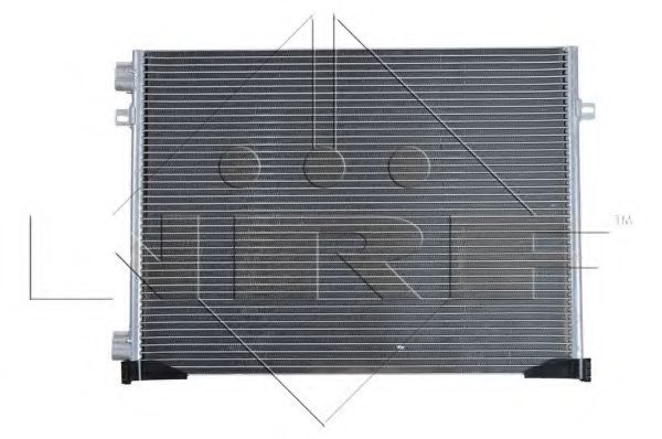 NRF - 35482 - Радіатор кондиціонера Renault Trafic/Opel Vivaro 1.9 dCi, 2.0 16V 01-