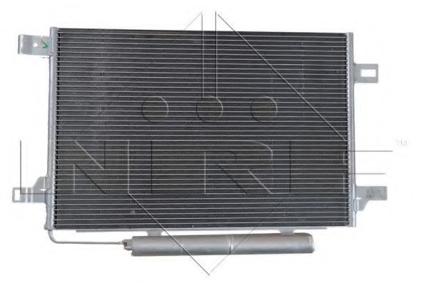NRF - 35758 - Радіатор кондиціонера MB W169/W245