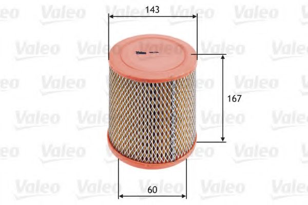 VALEO - 585726 - Фільтр повітряний