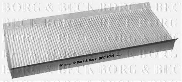 BORG & BECK - BFC1091 - BFC1091 BORG & BECK - Фільтр салону