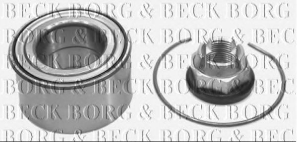 BORG & BECK - BWK794 - BWK794 BORG & BECK  Комплект підшипника ступиці
