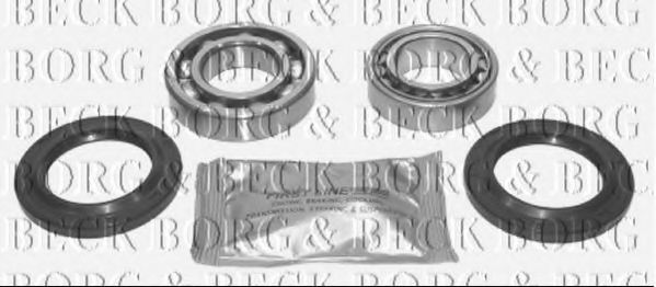 BORG & BECK - BWK274 - BWK274 BORG & BECK - Комплект підшипника ступиці
