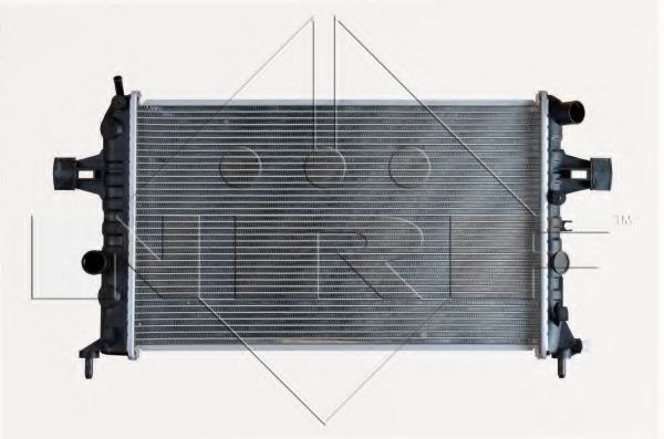 NRF - 54668 - Радіатор охолодж. двигуна  OPEL ASTRA G 1.4 16V, 1.6, 1.6 16V, 1.8 16V