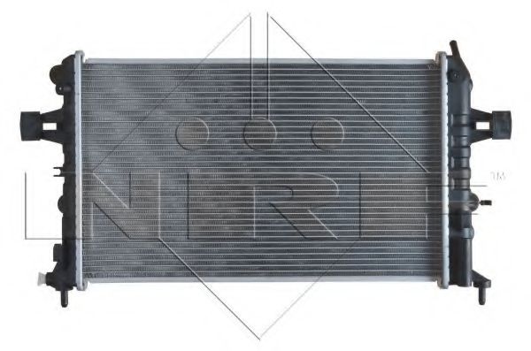 NRF - 54668 - Радіатор охолодж. двигуна  OPEL ASTRA G 1.4 16V, 1.6, 1.6 16V, 1.8 16V