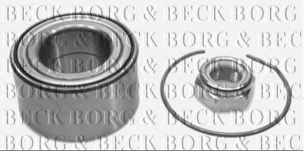 BORG & BECK - BWK064 - BWK064 BORG & BECK - Комплект підшипника ступиці