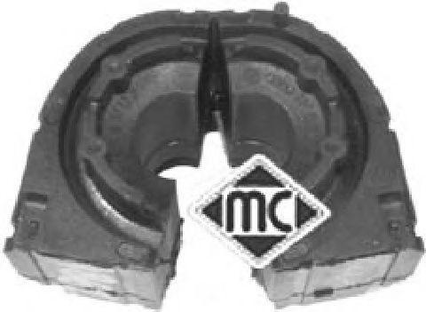 METALCAUCHO - 04861 - Ø17mm Втулка стабілізатора зад.  Audi A3 05.03-, Golf V 10.03-