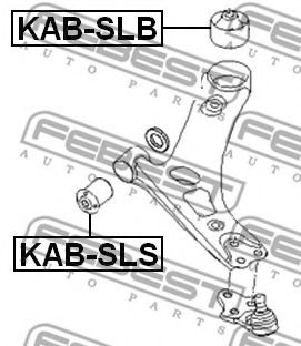 FEBEST - KAB-SLB - С/блок переднього важеля зад. Hyundai Tucson 09- /Kia Sportage 11-