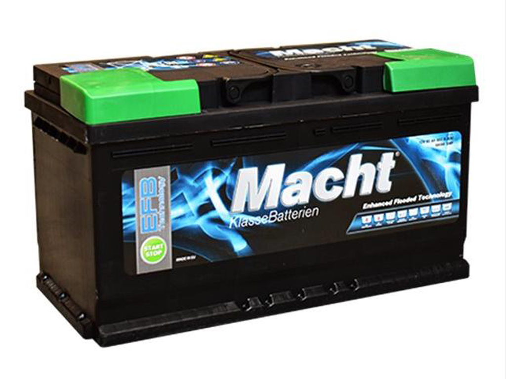 MACHT - 19811 - АКБ EFB 80Ah 760A R+ 310×175×190 L4