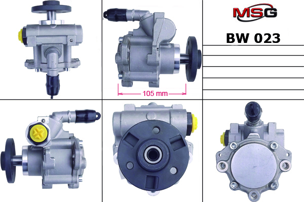 Насос Г/П BMW 1 (E81), 1 (E82), 1 (E87), 1 (E88), 3 (E90), 3 (E91), 3 (E92), X1 (E84) 2.5/3.0 12.04-06.15