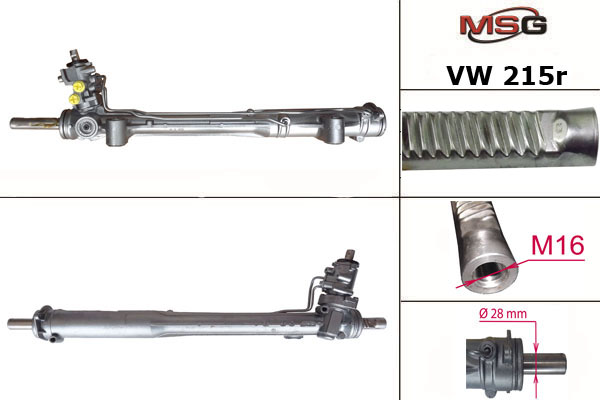 Рулевая рейка с ГУР восстановленная AUDI Q7 (4L) 06-;PORSCHE CAYENNE (955) 02-;VW TOUAREG 02-10