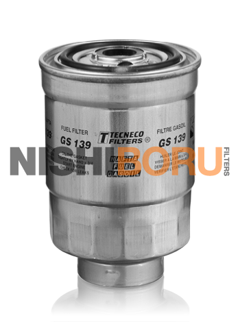 NISHIBORU - GS139 - Фільтр паливний  Hyunday 2.5d/td/Mazda 323/Mitsubishi Colt