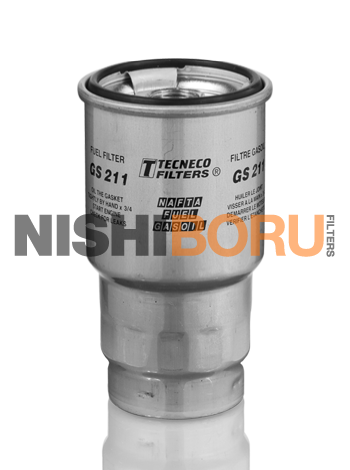 NISHIBORU - GS211 - Фiльтр паливний Mazda 323 2.0D 96-
