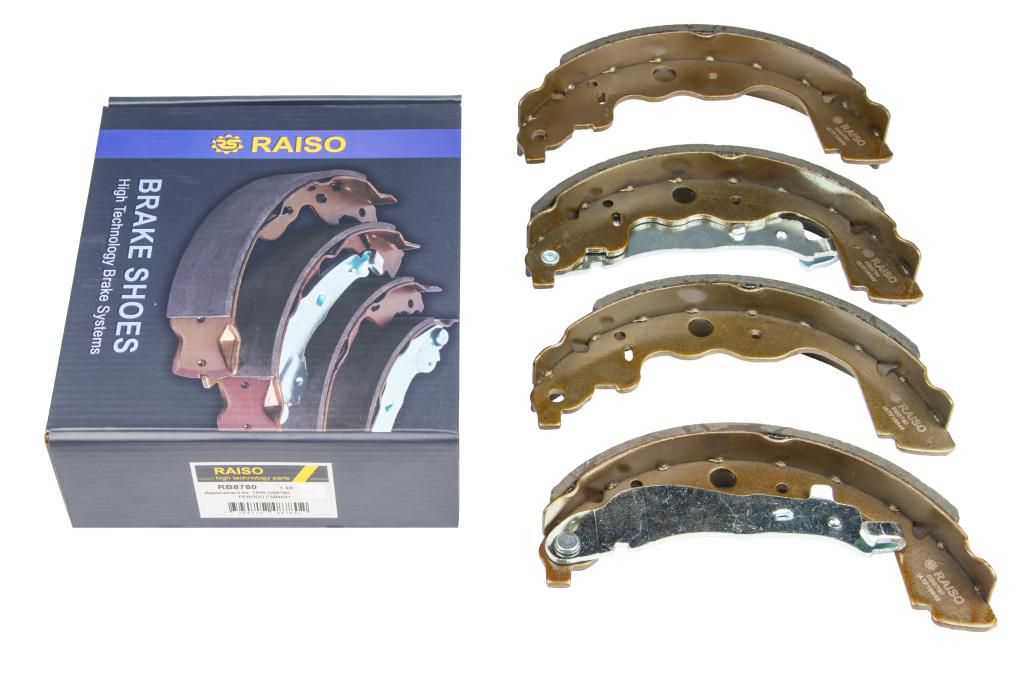 Гальмівні колодки барабанні зад. Renault Dokker, Duster, Logan; Renault Captur, Kangoo 1.5/1.6 02.08-