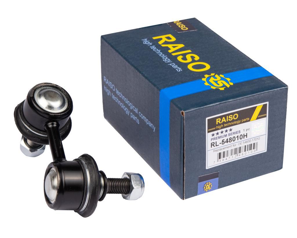 Тяга перед. стаб. ліва Hyunday Accent 1.3/1.5 00-/Mitsubishi Lancer VIII