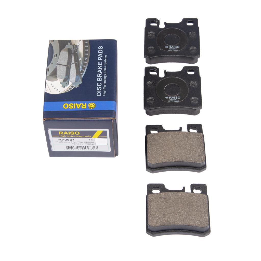 Гальмівні колодки задні DB 190 (W201), CLK (C208), C (W202), E (W124, W210), S (W126, W140), SL (R129) 1.8-6.0 85-02