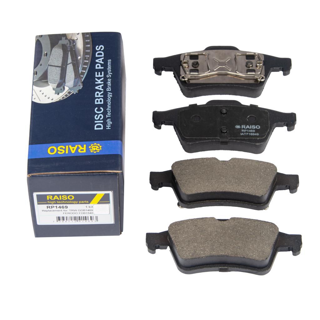 Гальмівні колодки дискові зад. Opel Vectra C 01-/Renault Laguna II 02-