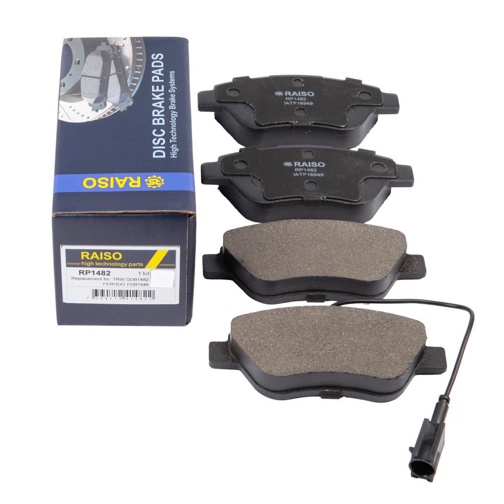 Гальмівні колодки дискові перед. Fiat Stilo 01,04/Grande Punto/Doblo 05/Bravo -07