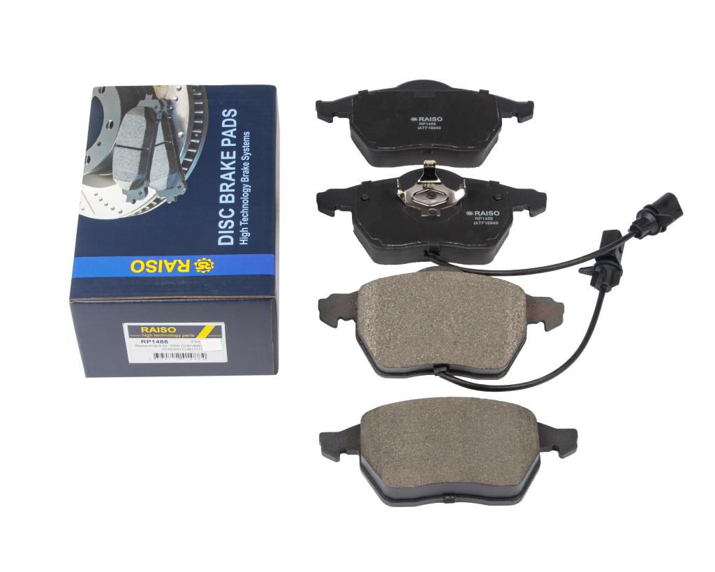 Гальмівні колодки дискові перед. Audi A6 1.8-2.8 97- VW Passat Skoda