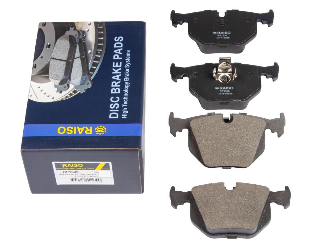 Гальмівні колодки дискові зад. BMW 3 (E46), 7 (E38), X3 (E83), X5 (E53), Z4 (E85), Z4 (E86); Land Rover Range Rover III 2.0-5.4 10.94-