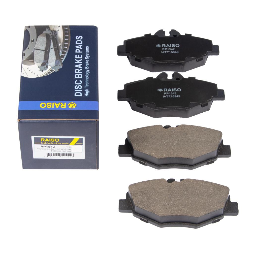 Гальмівнi колодки дисковi перед. DB W211 E-klasa 02- (з дат.)