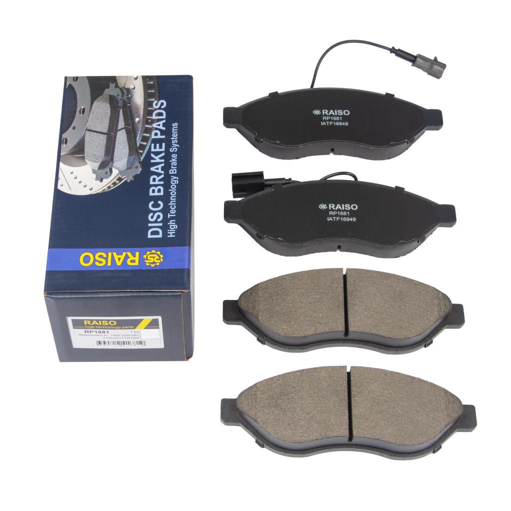 Гальмівні колодки дискові перед. Citroen Jumper/ Fiat Ducato/ Peugeot Boxer 2.0-3.0Hdi 04.06-