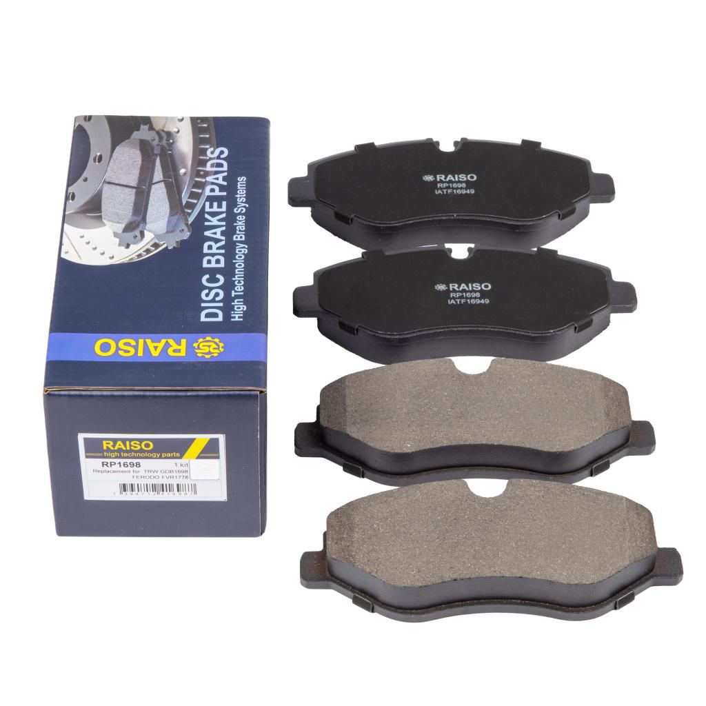 Гальмівні колодки дискові перед. DB Sprinter 3-3.5T (906) 06.06-, Vito 639