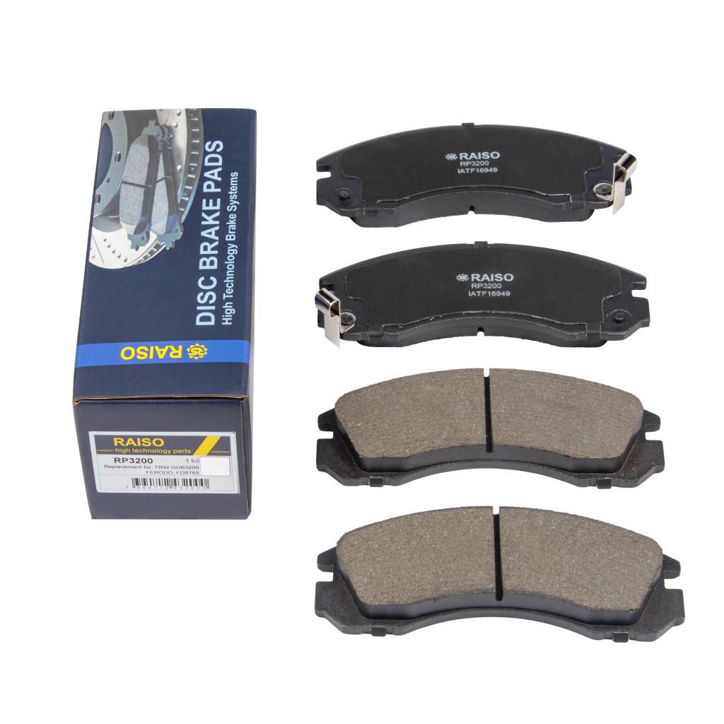 Гальмівні колодки дискові перед. Mitsubishi Challenger/L400/Lancer Evolution/Montero Sport/Outlander/Pajero