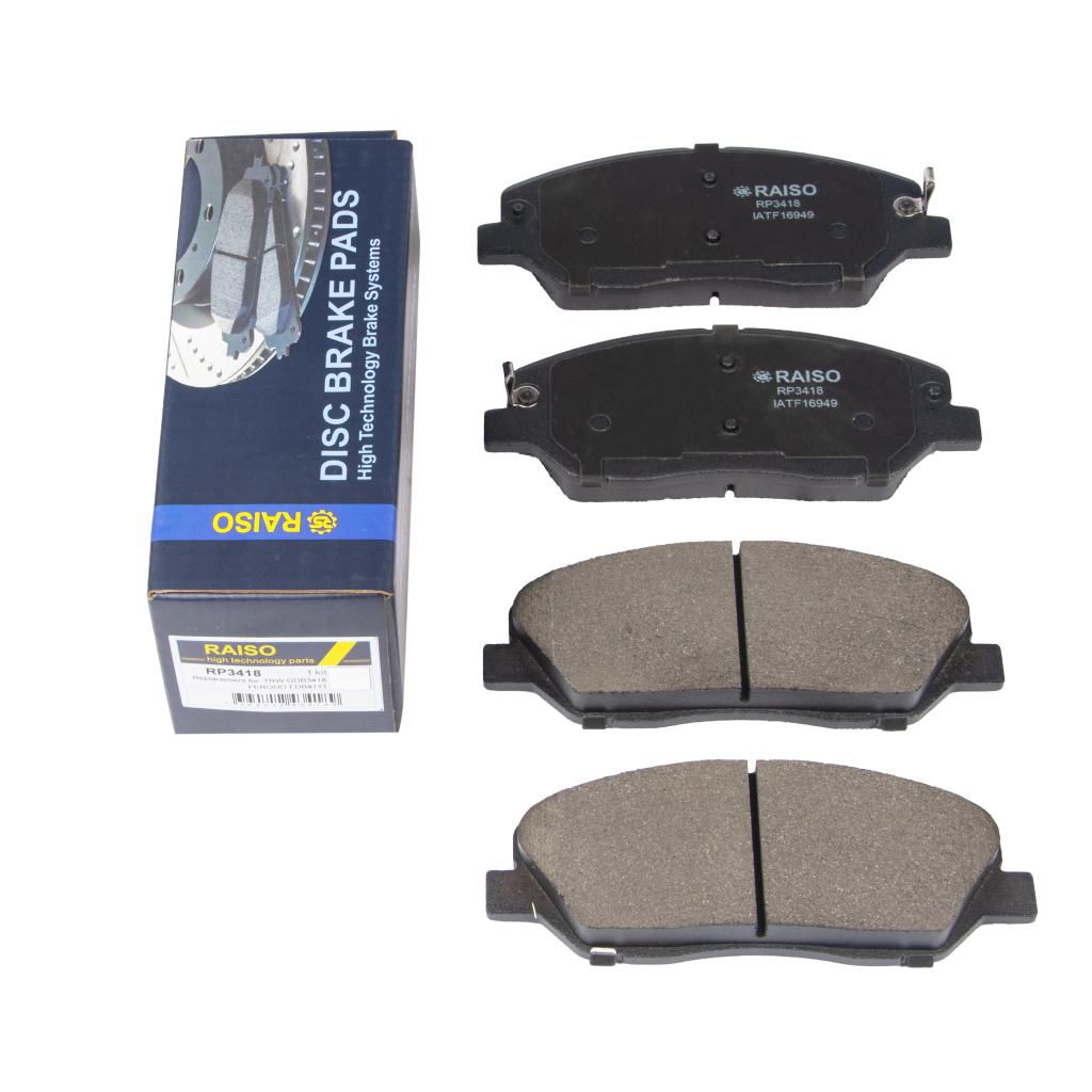 Гальмівні колодки дискові перед. Hyundai Santa Fe 2.2CRDI/2.7 V6 GLS 06-