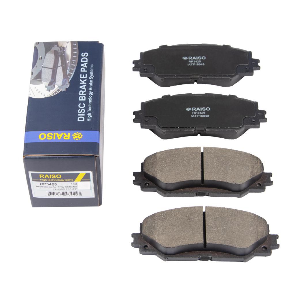 Гальмiвнi колодки дискові перед. Toyota Auris 1.4D-4D 03/07-