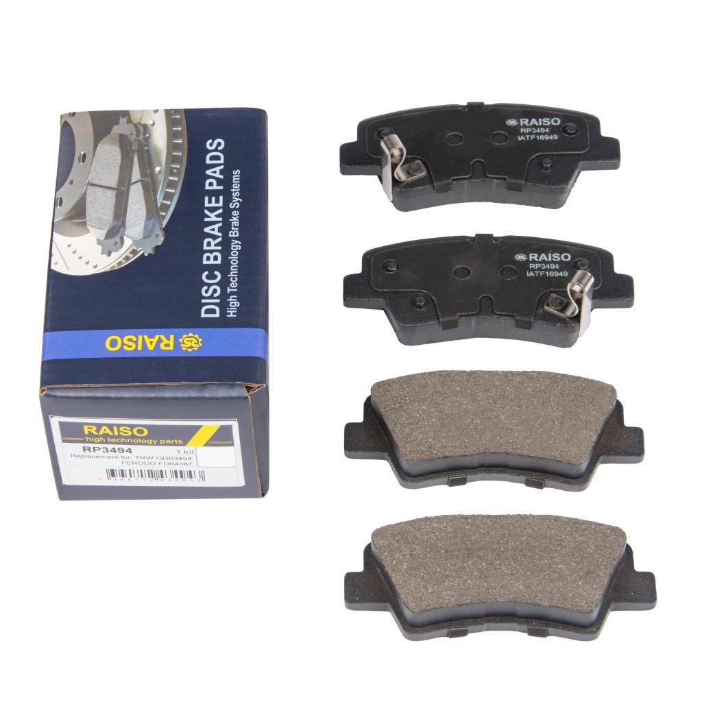 Гальмівні колодки дискові зад. Hyundai Grandeur, Sonata V, Tucson Kia Opirus, Soul Ssangyong Korando 1.6-3.3 05-