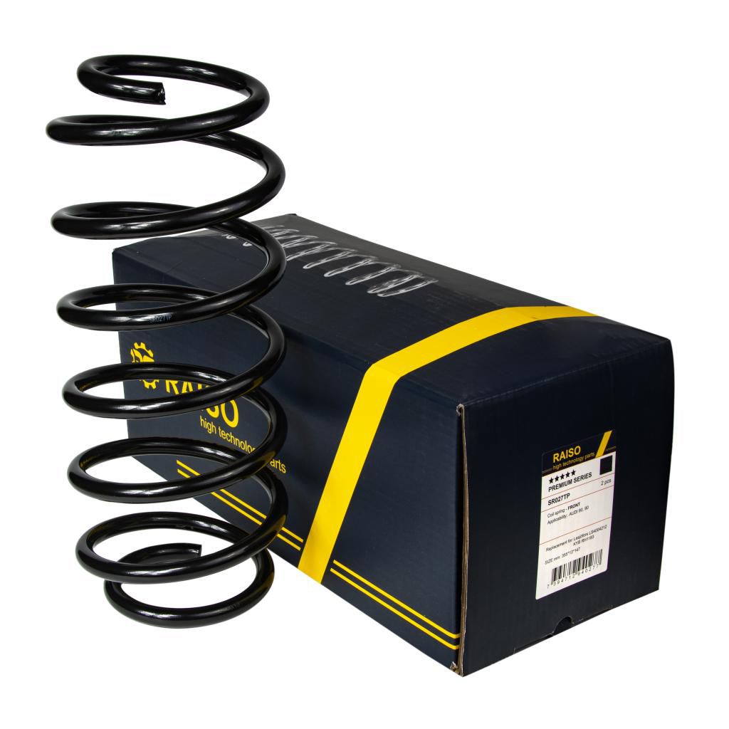 (12.5X143X370)  Пружина перед. Audi 80/90 9/86- 1.6/1.6D/1.8